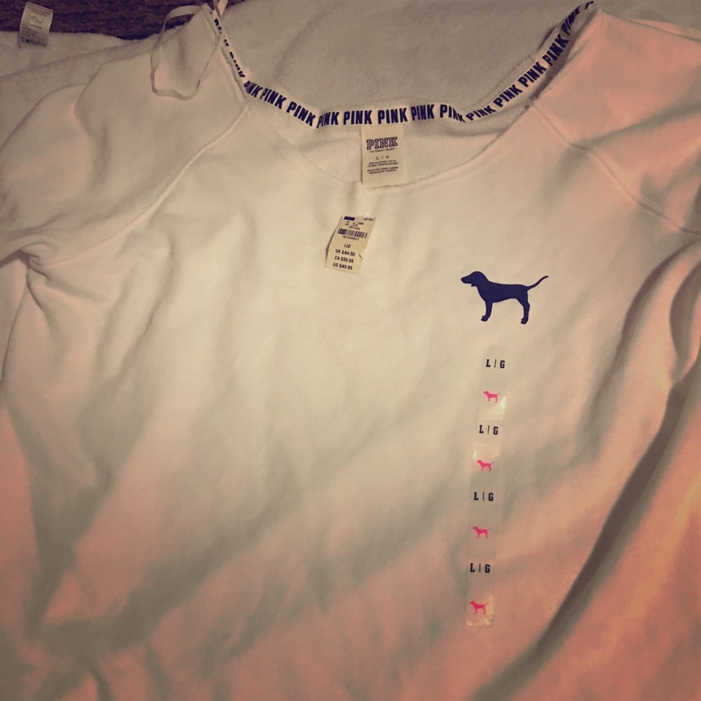 Brand new w/tags off shoulder Vs top